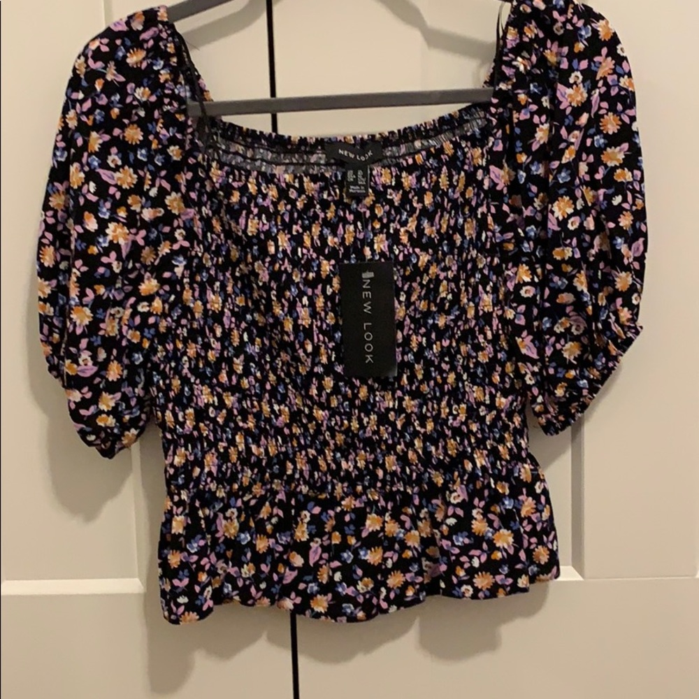 Size 10, ASOS (New Look) Smocked Blouse
